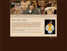 Tablet Screenshot of dougberkytheatre.com